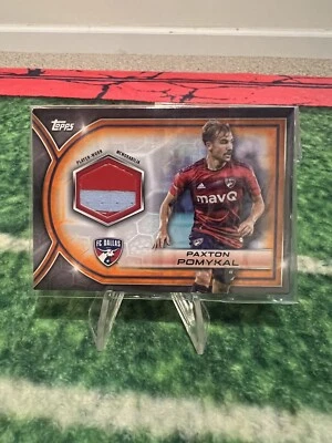 2023 Topps Flagship MLS ORANGE Variation Relic Jersey /25 (Complete Your Set) - Image 1 of 2