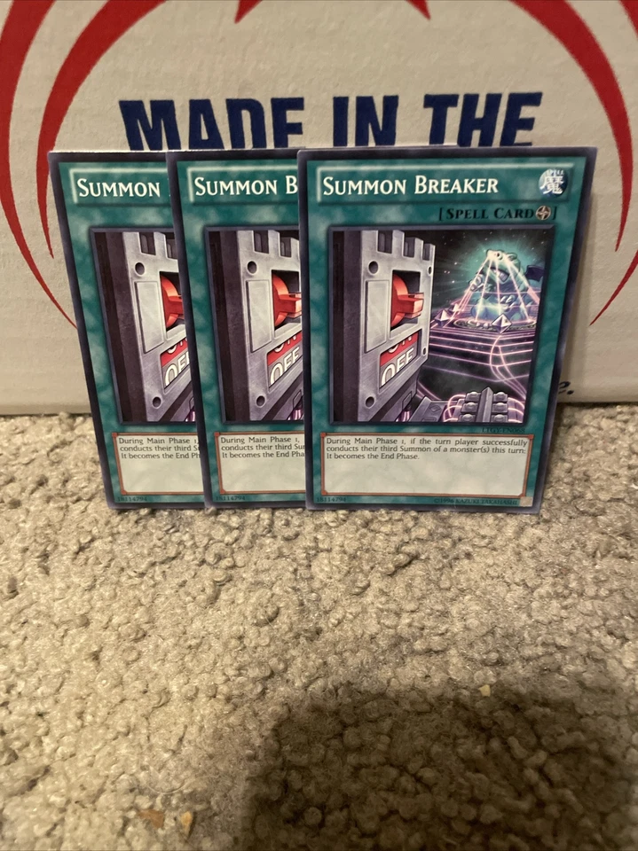 Summon Breaker x3 Common Unlimited LTGY-EN068 NM - Image 1 of 1