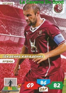 157 KARADENIZ TURKEY FK.RUBIN KAZAN Trabzonspor CARD ADRENALYN PANINI 2014