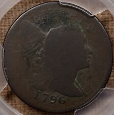 1796 S.82 R5 Liberty Cap Large cent, PCGS AG det, PA coll. DavidKahnRareCoins