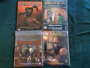 Green Ronin: FOUR Accessories - Freeport, Artifacts, ... NM Condition D&D d20 - Picture 1 of 1