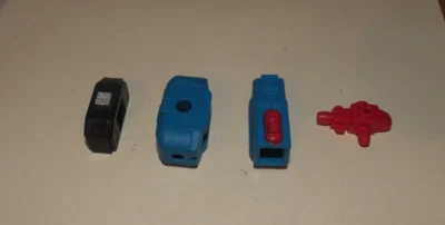 LOTE DE PEÇAS - Boneco de borracha vintage 1984 LJN Voltron Vehicle Team Assembler - Imagem 1 de 3