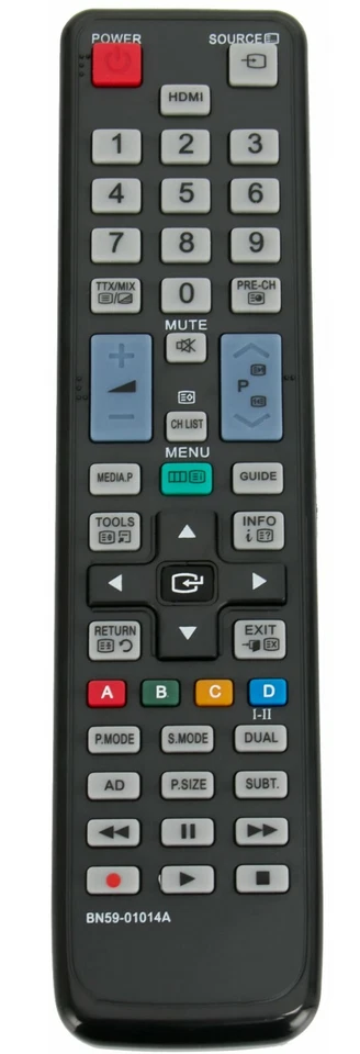 MARKENLOS 2PC BN59-01014A Telecomando di ricambio per??1r Samsung TV LE-32C630K LE-37C530F1W