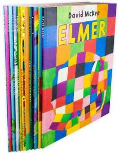 Elmer The Elephant 10 Book Collection Set Paperback Picture Gift By David Mckee