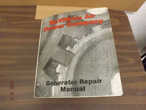 DeVilbiss Generator Dealer Repair Shop Manual - Picture 1 of 17