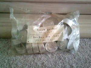 Fresh Herbs30 Pcs Scented Tealight Candles FREE SHIPPING - Picture 1 of 1