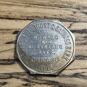 Howard Ave. Trust & Savings Bank Chicago, Ill. Gut für 50c Kredit *B178 - Bild 1 von 2