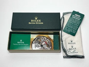 Vintage Rolex Watch Service Division Box Polishing Cloth Booklet ++ in EUC! - Picture 1 of 10