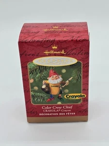 Hallmark Ornament - 2001 - Color Crew Cheif - Picture 1 of 2