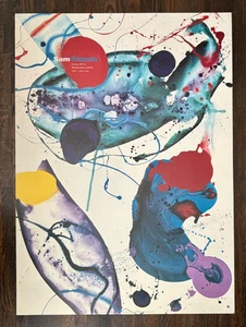 SAM FRANCIS - PAINTINGS 1988-1990 -  WETTERLING GALLERY - 38" X 27 1/2". - Picture 1 of 1