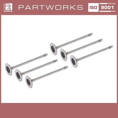 6x Válvula de escape PORSCHE 986 987 Boxster 2.5 2.7 calidad OE Foto 1 de 4