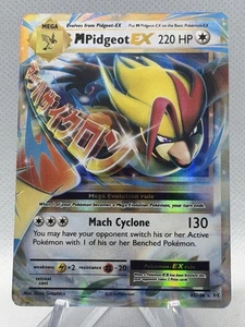 M Pidgeot EX 65/108 XY - Evolutions - Pokemon Card - NM - Picture 1 of 2