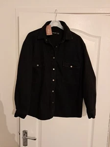 Nasty Gal Denim Jacket Women's Size 4 New With Tags - Picture 1 of 6