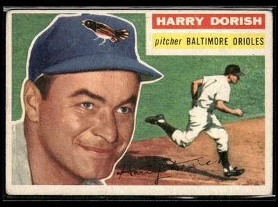 1956 Topps Harry Dorish LOW GRADE Set Break #167 - Image 1 of 2