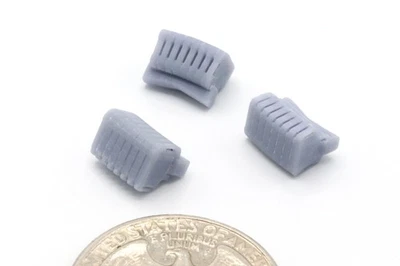 3x Tractor Weight Sets - 10 Plate - 90 lb Plates - White, Oliver - 64th Scale - Image 1 of 4