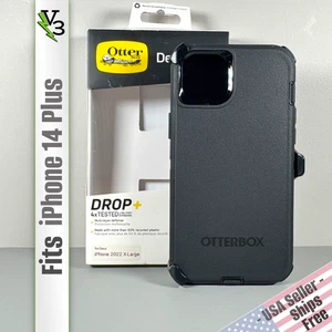 Funda OtterBox Defender para iPhone 14 Plus - Negra | Clip de funda | Defensa resistente - Imagen 1 de 24