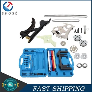 For BMW 2007-2014 3.0L 11417519870 Timing Chain Kit Camshaft Gears Tool Oil Pump - Picture 1 of 19