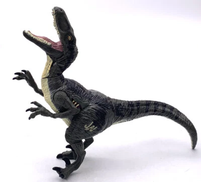 Jurassic World Blue Velociraptor Dinosaur Growler Sounds Roars Light Up Wounded - Image 1 of 3