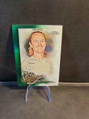 2022 Topps Allen & Ginter Chrome Green Refractor /99 Samantha Mewis Sam #233 - Image 1 of 2