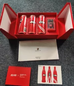 China Coca Cola Porsche 2020 juego de 3 latas 330 ml caja vacía juego edición limitada - Imagen 1 de 1