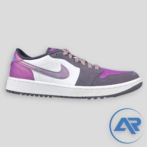 Nike Air Jordan 1 Low G Golf White Cave Purple Smoke Men's Size 13 DZ9787-155 - Picture 1 of 7