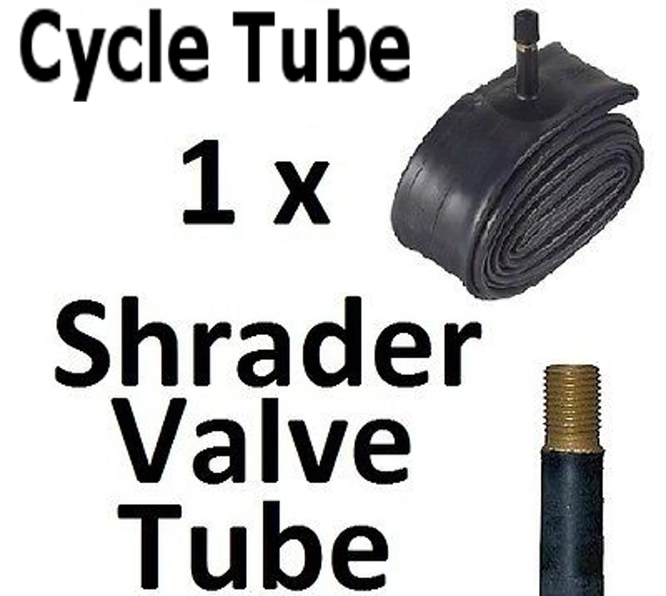 1 x 27"x 1 1/4" Schrader Valve Inner CycleTube 27" x Bicycle Bike - Image 1 of 1