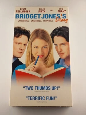 Bridget Jones Diary (VHS) 2001 Renée Zellweger, Colin Firth, Hugh Grant TESTED - Image 1 of 3