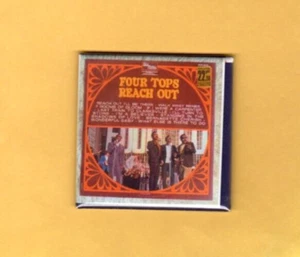 FOUR TOPS REACH OUT 2X2 MAGNET RECORD ALBUMS COVER - Picture 1 of 2