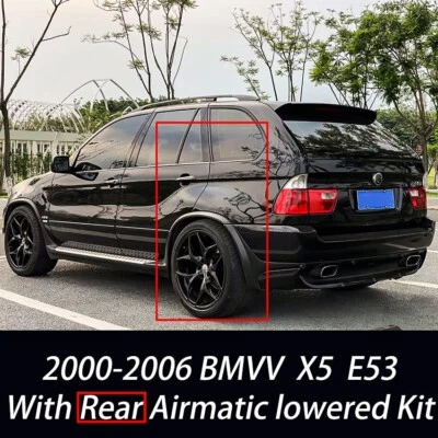 For BMW X5 X5M E53 Adjustable Rear Air Ride Suspension Lowering Links Kit Module - Image 1 of 4