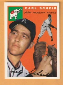 Carl Scheib Philadelphia A's 1994 Topps Archives '54 #118 Gratz Pennsylvania - Imagen 1 de 2