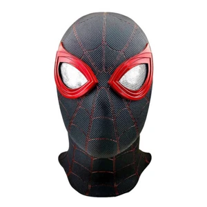 Máscara Spider-Man Lejos de Casa Lentes 3D Spiderman Juegos con disfraces Halloween Accesorios Negro - Imagen 1 de 6