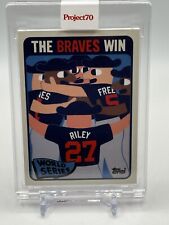 Topps Project 70 Card 691 World Series Champions Atlanta Braves by Keith Shore