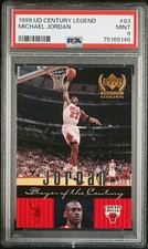 1999 Upper Deck Century Legends #83 Michael Jordan PSA 9 Player Of The Century