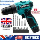 Cordless Drill 12V Electric Drill Driver set with 1500mAh Battery DIY Tool New !
