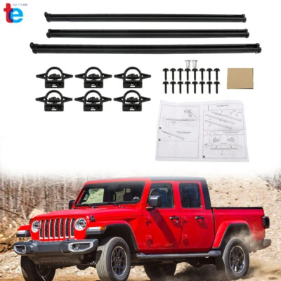 Rails Trail Rail Cargo For Jeep Gladiator JT Utility 2020-2023 Bed Sid 82215956 Foto 1 de 4