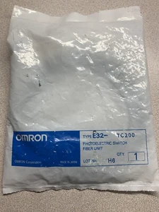 Omron E32-TC200 Photoelectric Switch Fiber E32TC200 2M USA Stock - Picture 1 of 5