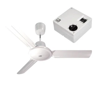 VENTILATORE SOFFITTO VORTICE 61750 NORDIK EVOLUTION R 90/36" COMANDO MURO 12963 - Foto 1 di 7