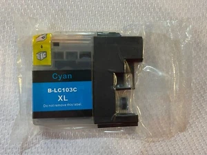 For Brother - LC103C XL - Cyan Ink Cartridge - Open Box - Free Ship - Picture 1 of 2