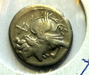 Roman - Spurius Afranius 150 BC A R Denarius - Picture 1 of 3