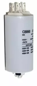 Fits HOTPOINT CREDA INDESIT Tumble Dryer 7uf MOTOR START CAPACITOR - Picture 1 of 3
