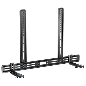 ErgoAV Universal Soundbar Mount Supports up to 13.2lbs w Flexible Mount Options - Picture 1 of 8
