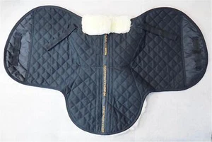 NEW Equestrian Premium Saddle Pad *Made of Pure Merino Sheepskin & Cordura* - Picture 1 of 8