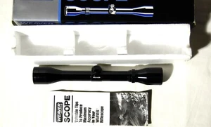 Vintage Weaver Model RK4 Rimfire 4X Rifle Scope Duplex Reticle 7/8" Tube Japan - Picture 1 of 22