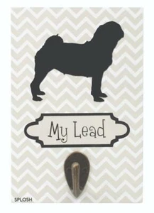 Soporte de correa de plomo Splosh Precious Pets perro - Pug - Imagen 1 de 2