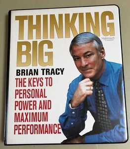 Thinking Big by Brian Tracy Tape Program 6 Tapes Personal Development - Picture 1 of 4