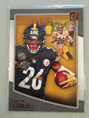 Le'Veon Bell 2018 Donruss Gridiron Kings #GK-33 Pittsburgh Steelers  - Image 1 of 2