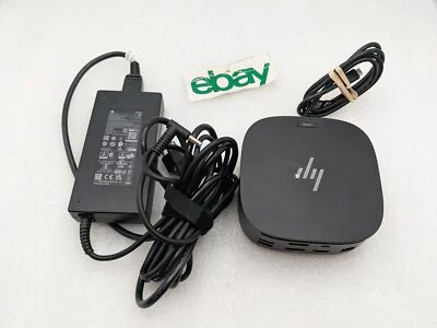 HP USB-C DOCK G5 HSN-IX02 docking station HDMI DP 4K Type-C w/ 120W Adpt Free SH - Image 1 of 4