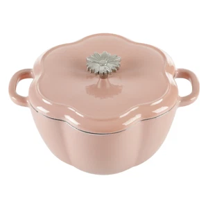 The Pioneer Woman Timeless Beauty Enamel on Cast Iron 3-Quart Dutch Oven, Pink - Picture 1 of 6