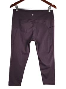 ZyiaActive Brilliant Pocket High Rise Crop Capri 20’’ Leggings Lila Größe 16-18 - Bild 1 von 12