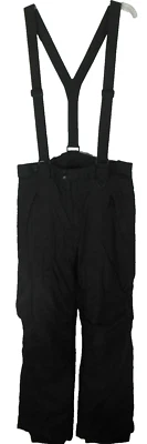 Baberos Sport Essentials para esquí/snowboard M negros con cremallera y bolsillo de carga forrados aislados en muy buen estado Foto 1 de 4